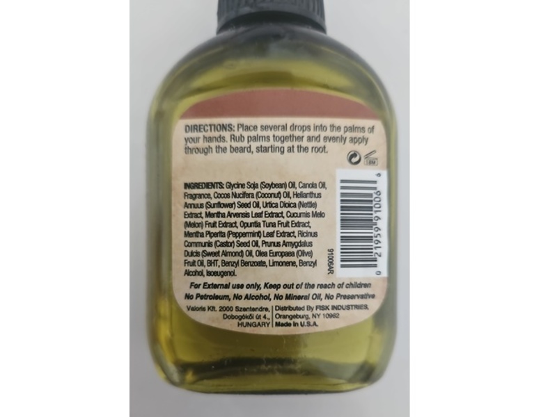 Arlo's Beard Oil, Coconut Oil, 2.5 fl oz/75 mL