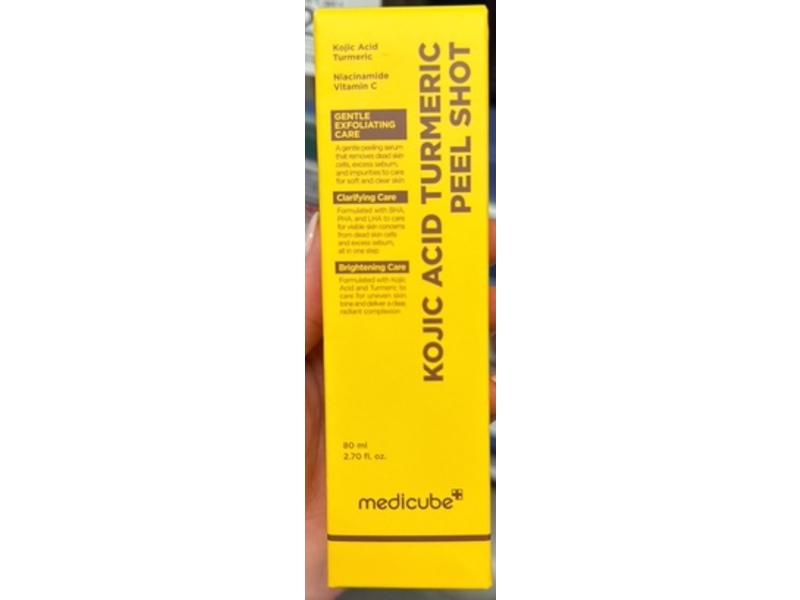Medicube Peel Shot, Kojic Acid Turmeric, 2.70 fl oz/80 mL