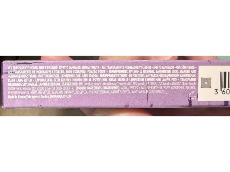 Urban Decay Slick Day Brow Styling & Setting Gel, 0.23 fl oz/7 mL