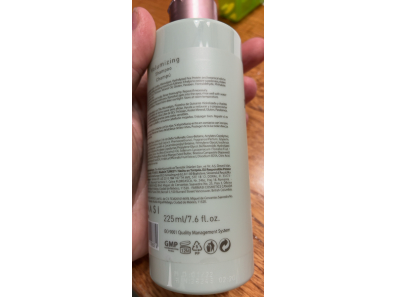 Farmasi Dr. C. Tuna Volumizing Shampoo, 7.6 fl oz/225 mL