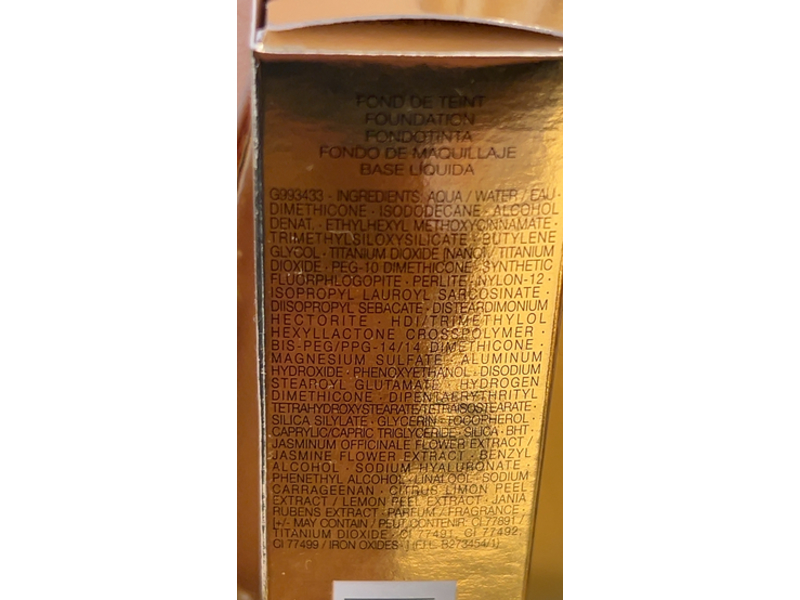 Yves Saint Laurent Foundation, MN10, 0.84 fl oz/25 mL