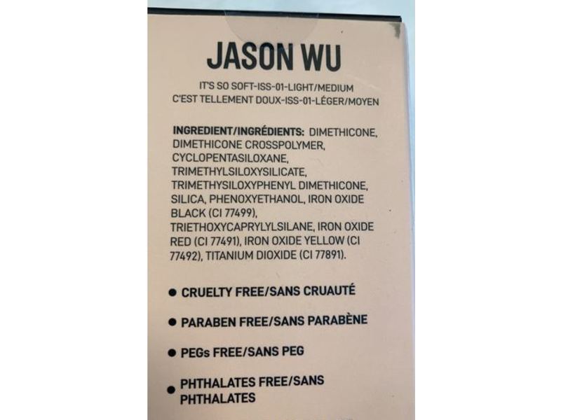 Jason Wu Beauty It's So Soft Face Primer, 01 Light/Medium, 1.01 fl oz/30 ml