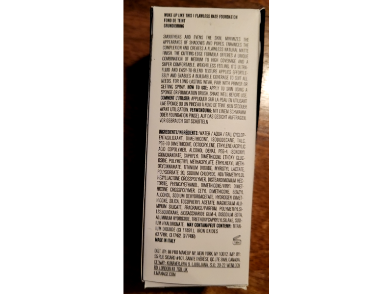 Il Makiage Woke Up Like This Flawless Base Foundation, 20, 1 fl oz/30 mL