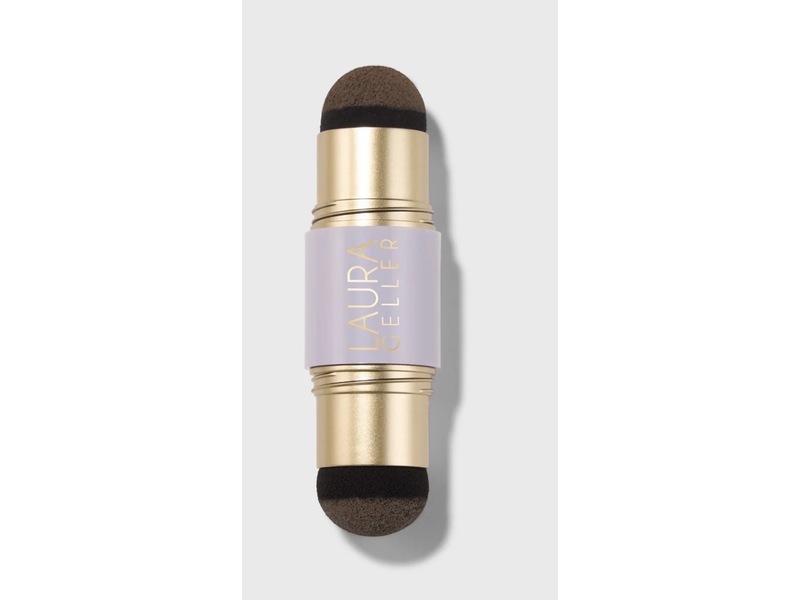 Laura Geller Root Touch Up Hair & Brow Concealing Cream + Powder, Medium Brown