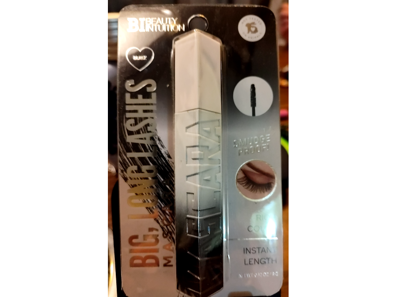 Beauty Intuition Big Long Lashes Mascara, Black, 0.32 oz/9 g
