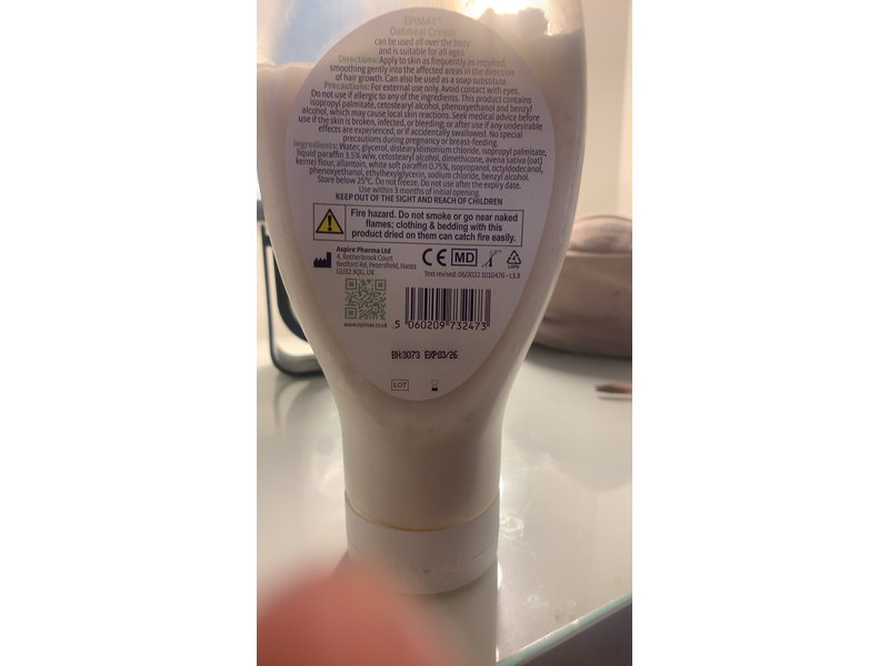 Epimax Oatmeal Cream, 500 g