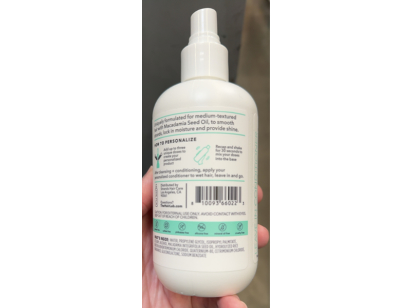 The Hair Labs By Strands Smoothing Leave-In-Conditioner, Macadamia Seed Oil, 7 fl oz/207 mL
