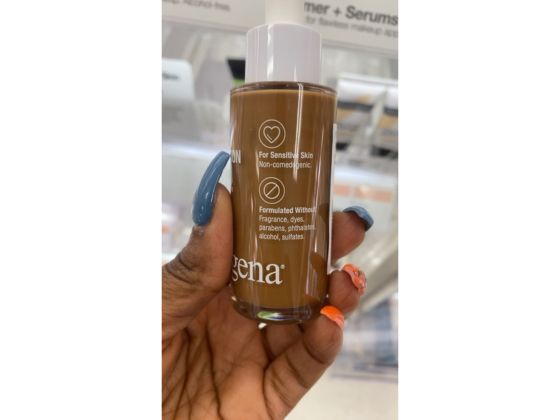 Neutrogena Healthy Skin Sensitive Skin Serum Foundation, Deep 01, 1 oz/28 g