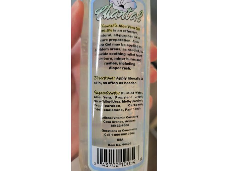 Chantal Aloe Vera Gel, 8 oz