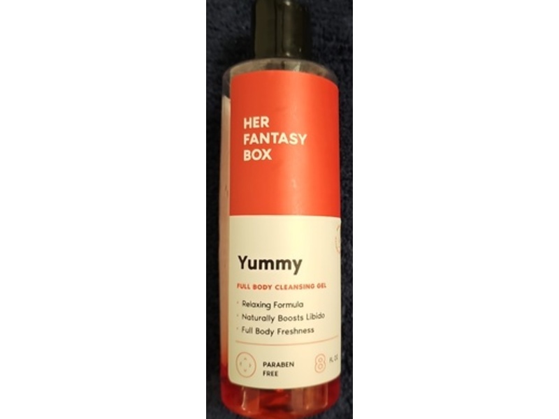 Her Fantasy Box Body Cleansing Gel, Yummy, 8 fl oz