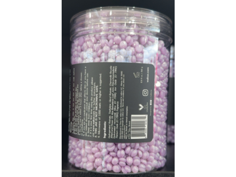 Wakse Face & Body Hard Wax Beans, Liquid Lilac, 12.8 fl oz/360 g