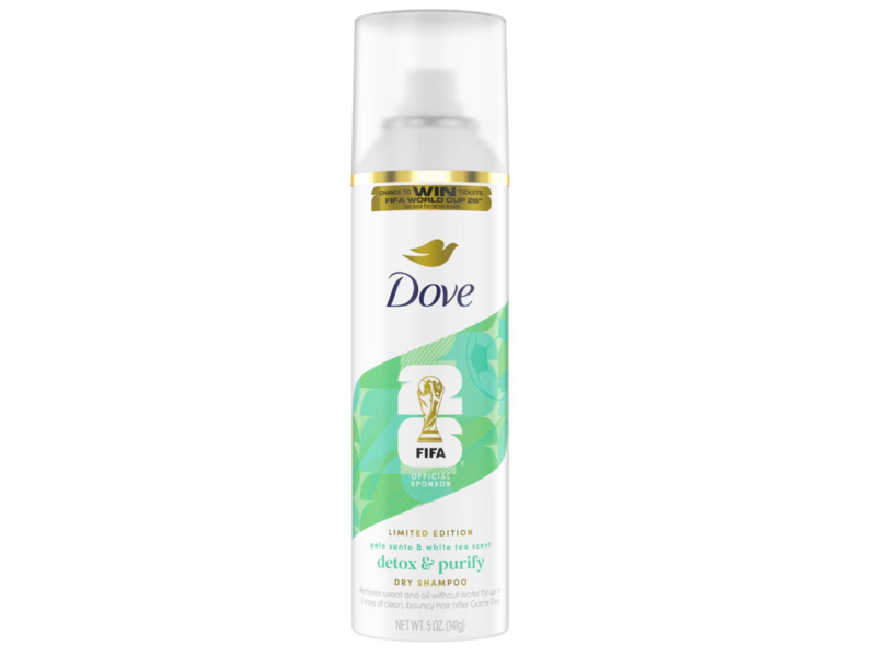 Dove Detox & Purify Dry Shampoo, Palo Santo & White Tea Scent, 5 oz/141 g