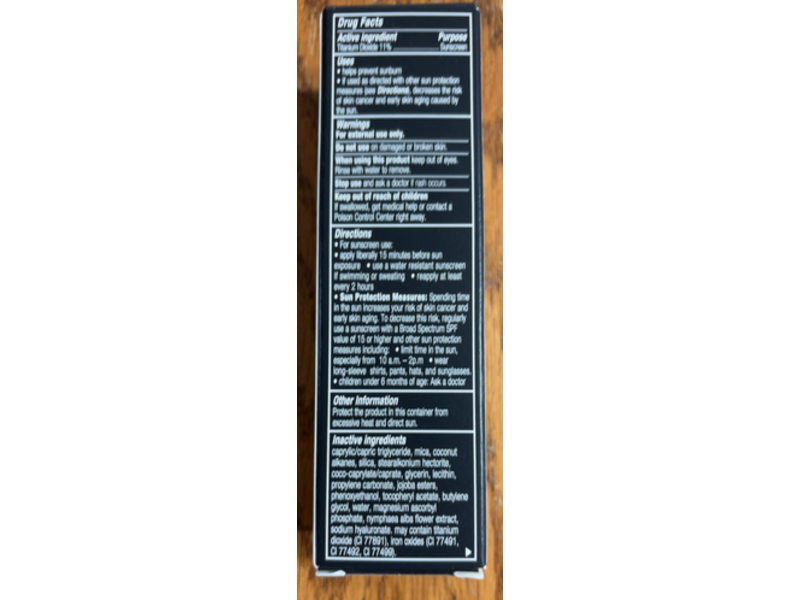 bareMinerals Original Pure Serum Liquid Foundation + Mineral Sunscreen, SPF 20, Medium Cool 3, 1 fl oz/30 mL