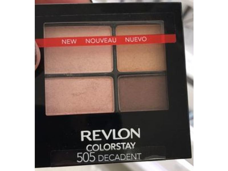 Revlon Colorstay Eye Shadow Palette, 505 Decadent, 0.16 oz/4.8 g