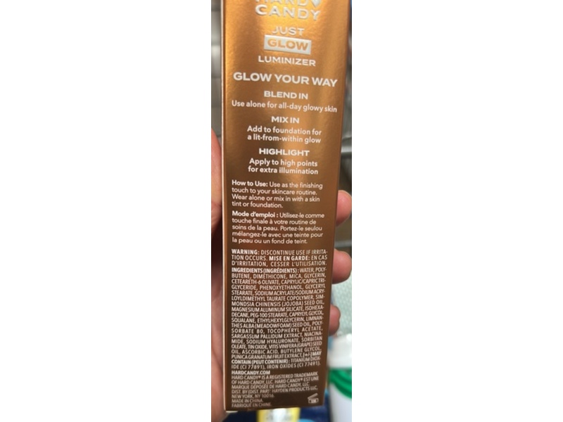 Hard Candy Just Glow Luminizer, Rosy Glow, 1.0 fl oz/30 mL