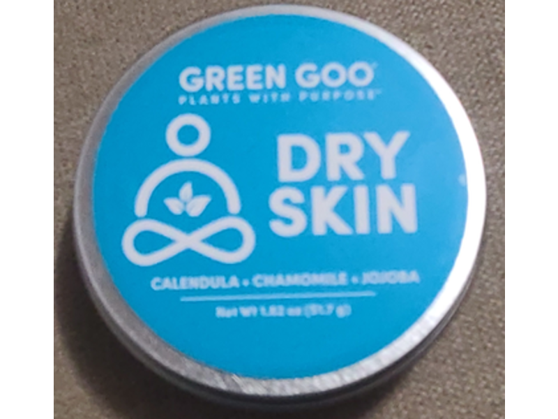 Green Goo All-Natural Dry Skin, Large Tin, 1.82 oz/51.7 g