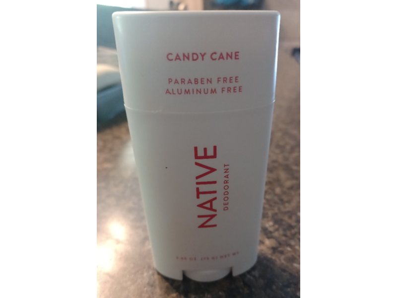 Native Deodorant, Candy Cane, 2.65 oz/75 g