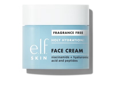 e.l.f Skin Holy Hydration Face Cream, Niacinamide + Hyaluronic Acid & Peptides