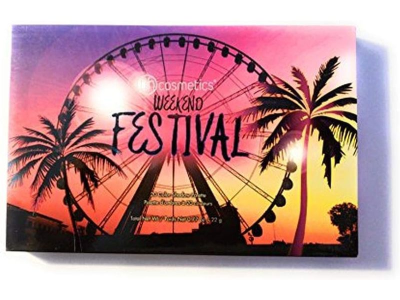 Bh Cosmetics Weekend Festival 20 Color Shadow Palette, 0.77 oz/22 g
