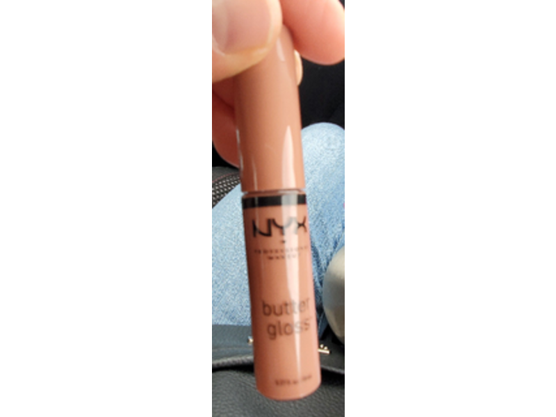 Nyx Professional Makeup Butter Gloss, Madeleine, 0.27 oz/8 ml