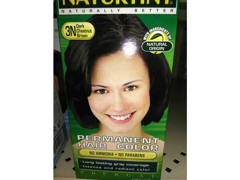 Naturtint Permanent Hair Color, 3N Dark Chestnut Brown, COLOR & DEVELOPER ONLY Ingredients and