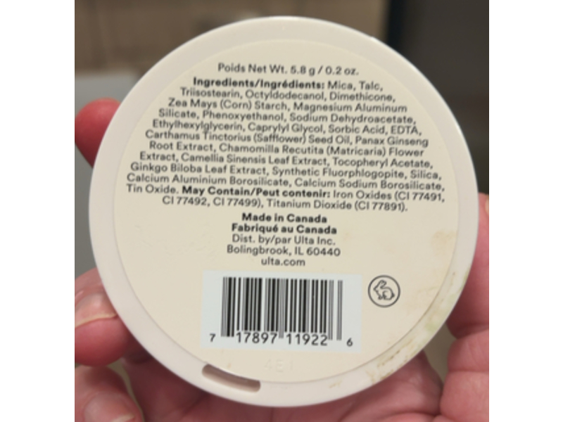 Ulta Beauty Collection Oh My Glow Baked Bronzer, Light/Medium, 0.2 oz/5.8 g