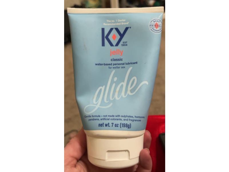 K-Y Water Based Personal Lubricant, Jelly, 7 oz/198 g