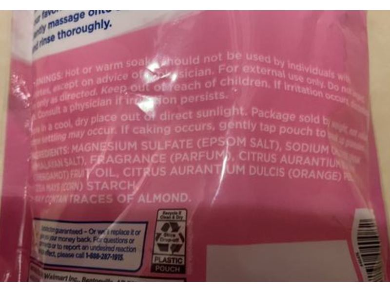 Equate Epson Salt, Pink Himalayan, 48 oz/1.36 kg