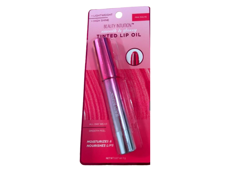 Beauty Intuition Tinted Lip Oil, Pink Mauve, 0.07 oz/2 g