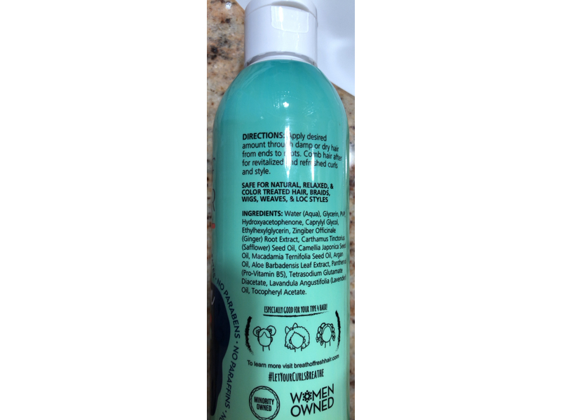 Urban Hydration Breath Of Fresh Hair Kids Style Lotion, 8 oz/240 mL