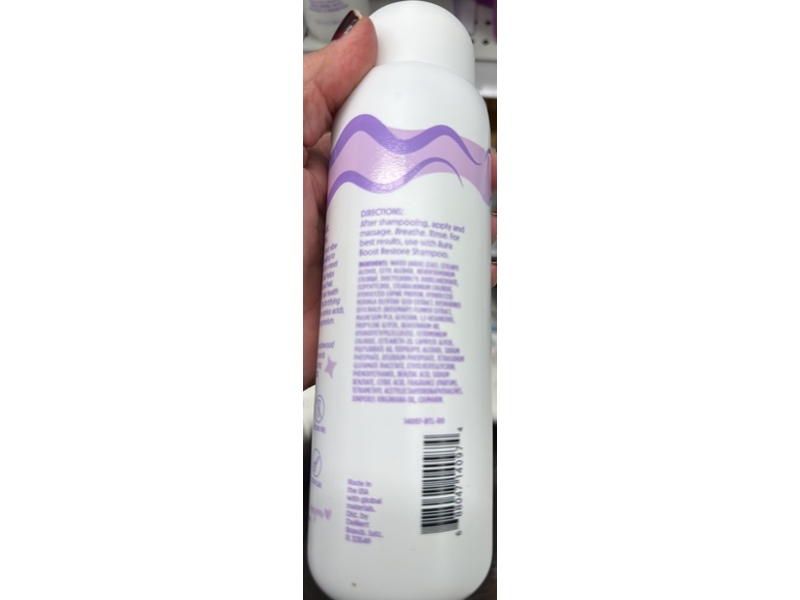 Not Your Mother's Restore Aura Boost Conditioner, Amino Acids, Peptides & Magnesium, 13 fl oz/384 mL