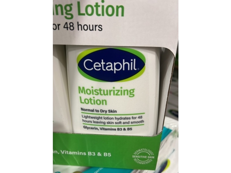 Cetaphil Moisturizing Lotion, Glycerin, Vitamin B3 & B5