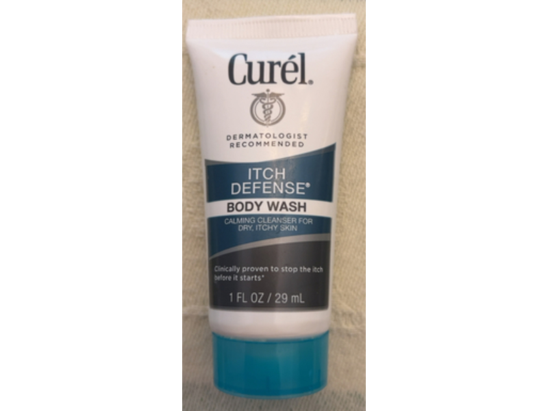 Curel Itch Defense Body Wash, 1 fl oz/29 mL
