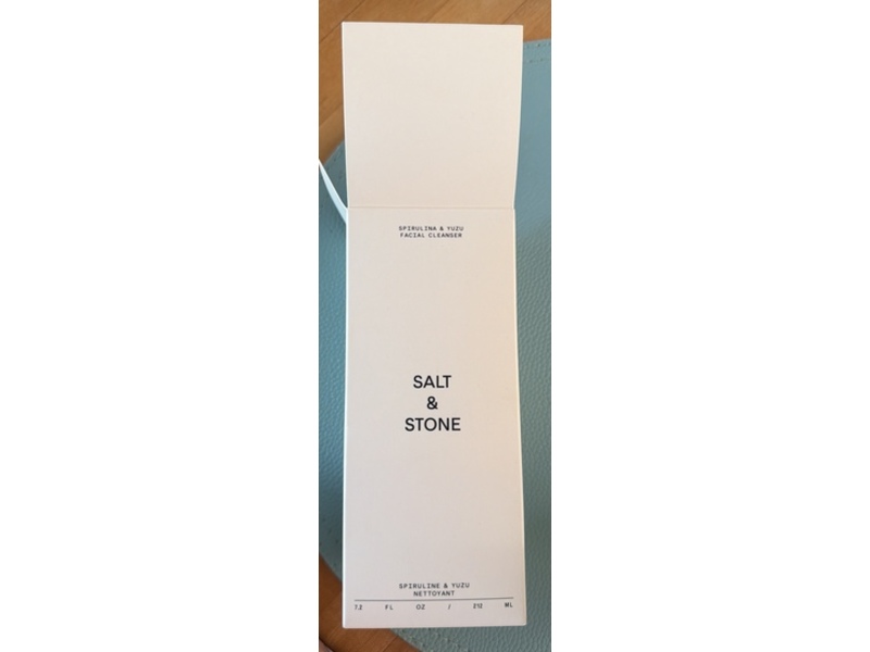Salt & Stone Facial Cleanser, Spirulina & Yuzu, 7.2 fl oz/212 mL
