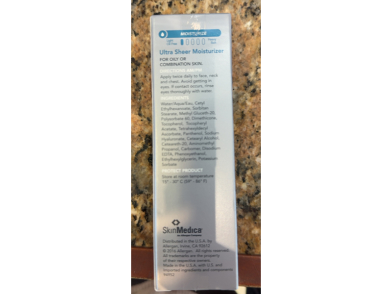 SkinMedica Ultra Sheer Moisturizer, 2 oz/56.7 g