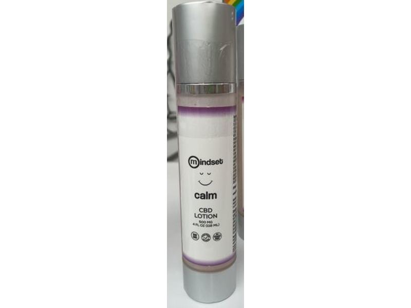 Mindset Calm Cbd Lotion, 4 fl oz/500 mg