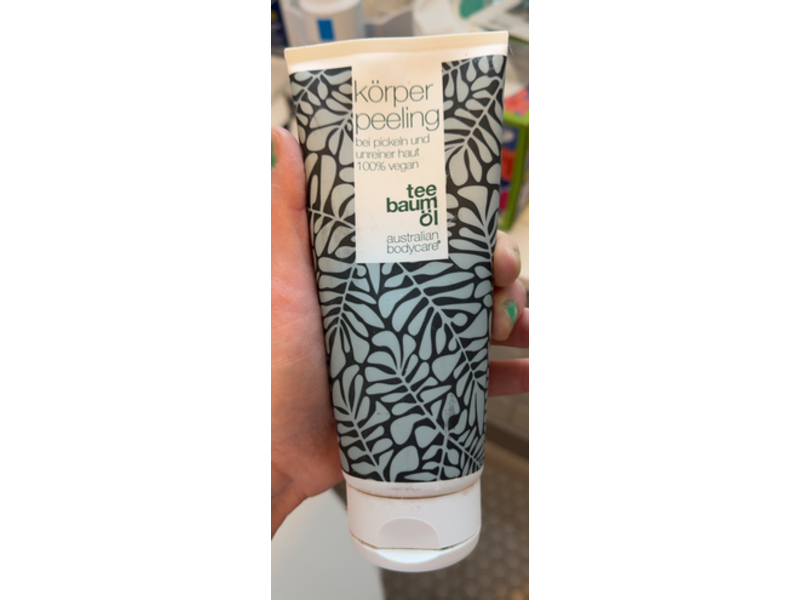 Australian BodyCare Korper Peeling Body Scrub, Tea Tree Oil, 200 mL, Pack Of 3