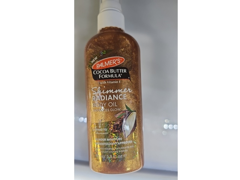 Palmer's Cocoa Butter Formula with Vitamin E Shimmer Radiance Body Oil, 97 mL/3.3 fl oz