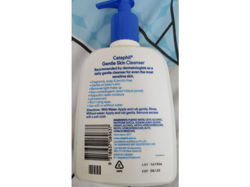 Cetaphil Gentle Skin Cleanser, Face & Body, 500 mL