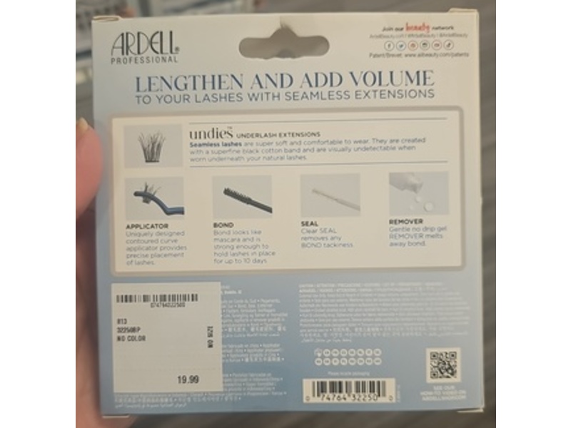 Ardell Naked Seamless Underlash Extensions Kit, 6 Application