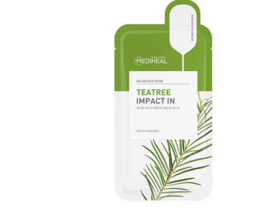 Mediheal Balancing Mask Tea Tree Impact In, 22 mL, 1 Count