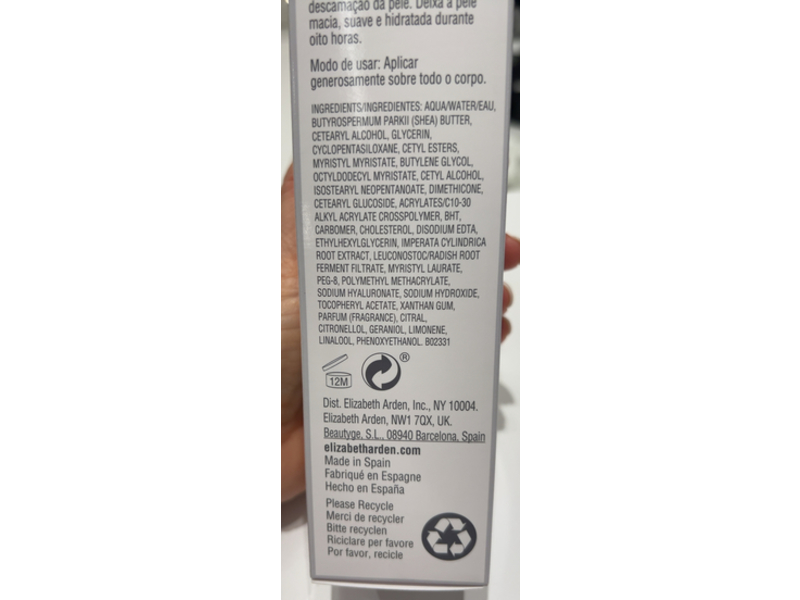 Elizabeth Arden Eight Hour Cream Intensive Moisturizing Body Treatment, 6.8 fl oz/200 mL