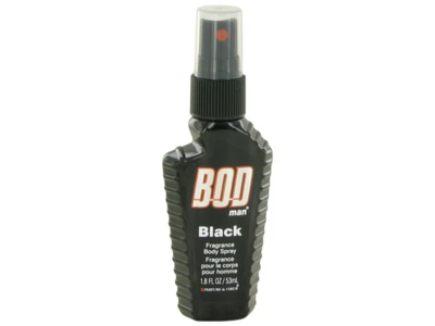 BOD Man Black Fragrance Body Spray, 1.8 fl oz/5.3 mL