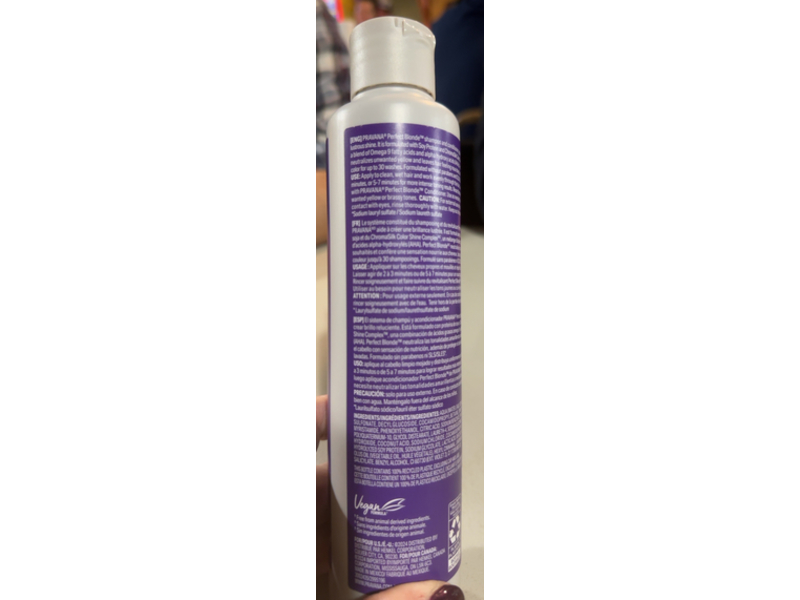 Pravana Perfect Blonde Purple Toning Shampoo, 10 fl oz/300 mL