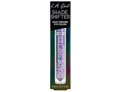 L.A. Girl Shade Shifter Duo Chrome Eye Color, Tinsel, 0.05 fl oz/1.5 mL