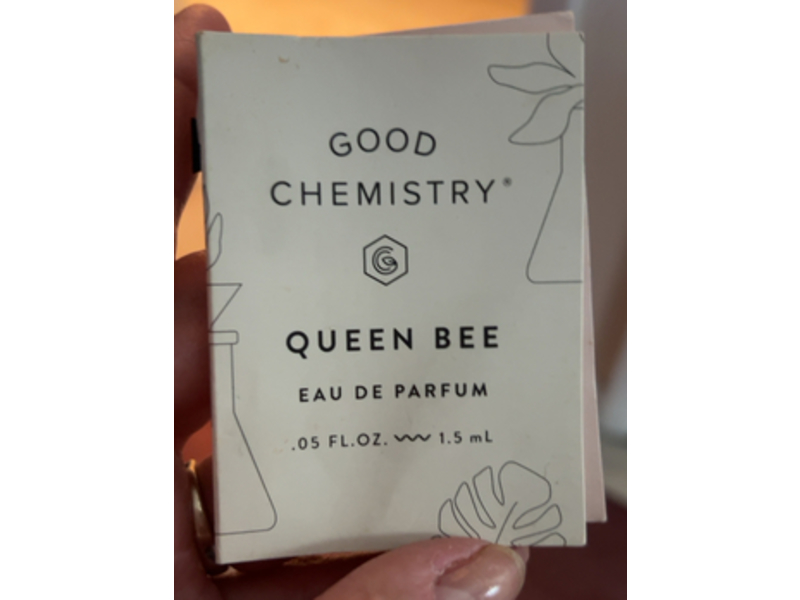 Good Chemistry Eau De Parfum, Queen Bee, 0.05 fl oz/1.5 mL