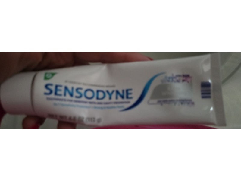 Sensodyne Extra Whitening Toothpaste , 4.0 oz/113 g, Pack Of 2