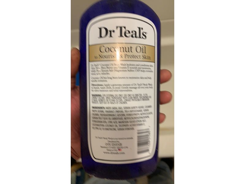 Dr Teal's Body Wash, Pure Epsom Salt, 24 fl oz/710 mL