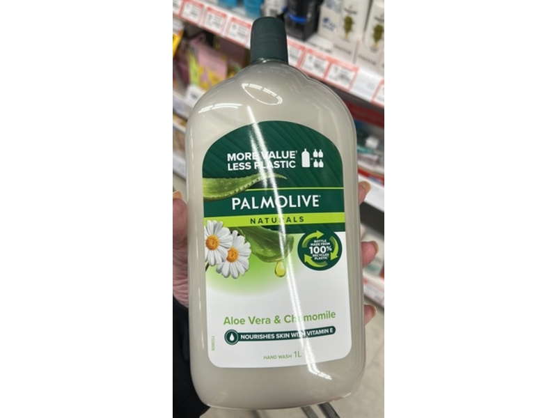 Palmolive Naturals Hand wash, Aloe Vera & Chamomile, 1 L, Pack Of 3