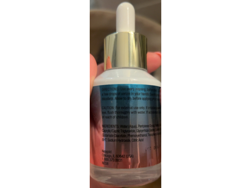 Neogold Anti Aging Serum, Retinol & Niacinamide, 2 fl oz/59 mL